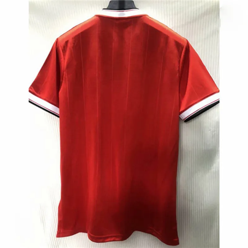 Manchester United 1984 Retro Heim Trikot- Rot
