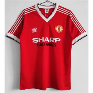 Maglia retro di casa di Manchester United 1983 - Rossa