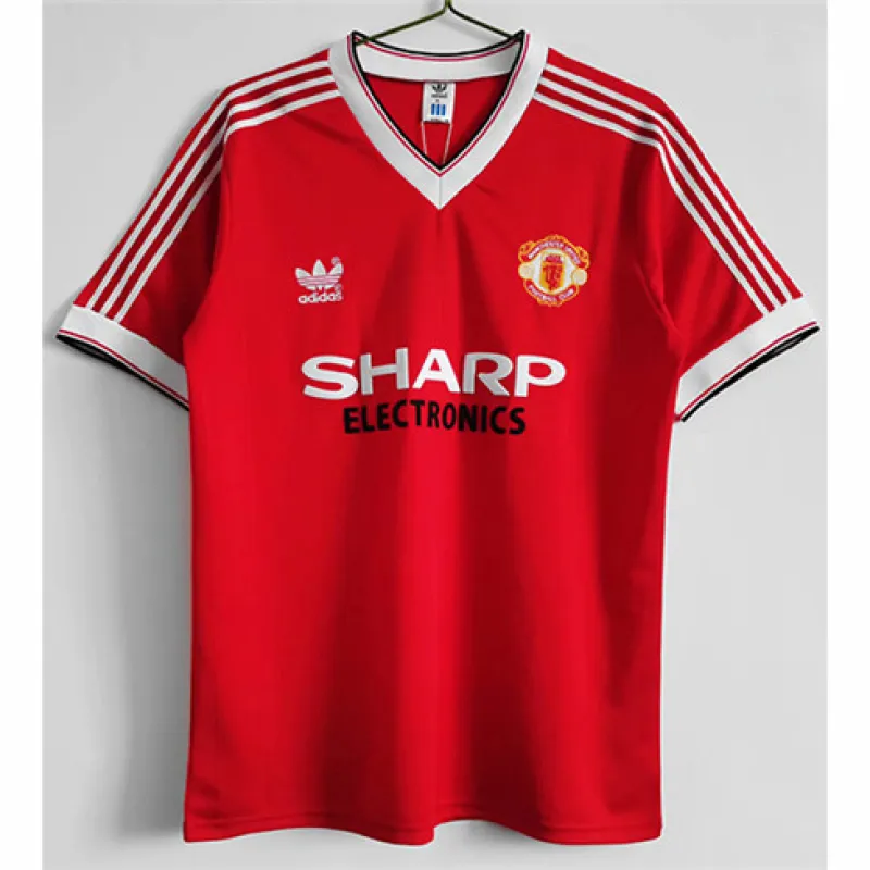 Maglia retro di casa di Manchester United 1983 - Rossa
