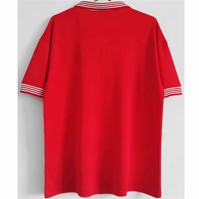 Manchester United 1977 Home Retro Jersey - Red