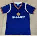 Tercer camiseta retro azul de Manchester United en 1984