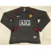 Manchester United Retro Long-Sleeve Jersey 2007/08 - Black