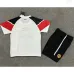 Camiseta retro para niños de Manchester United 2011/12 Fuera - Blanca