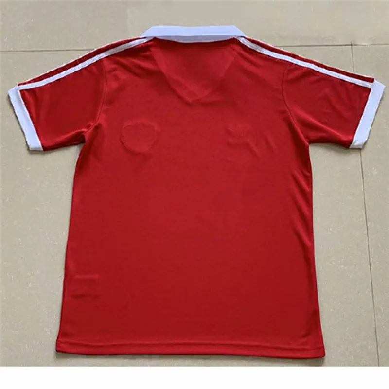 Maglia retro di casa di Manchester United 1980 - Rossa