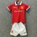 Maglia retro per bambini di Manchester United 1998/99 in casa - Rossa