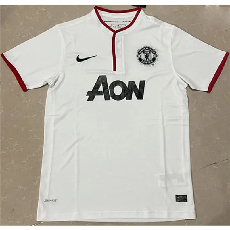 Camiseta retro tercera de Manchester United 2013/14 - Blanca