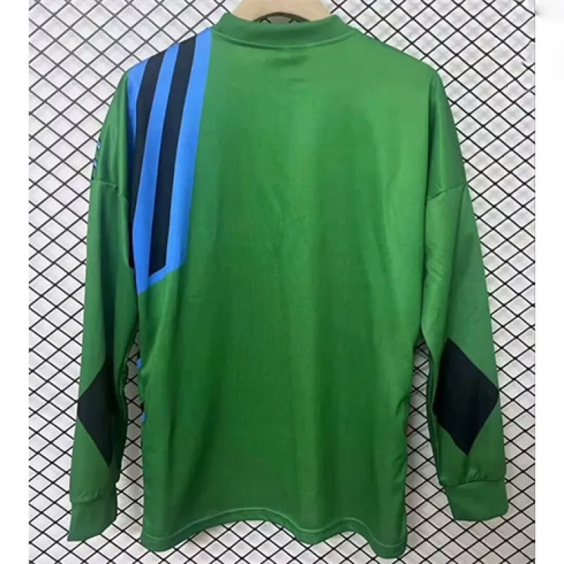 Camiseta retro de mangas largas del portero de Manchester United 1992/93 - Verde
