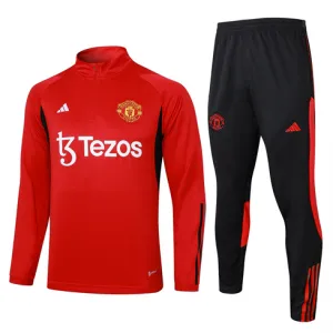 Manchester United Kids' Sports Suit 2024/25 Red