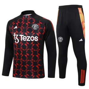 Manchester United Kids' Sports Suit 2024/25 Black