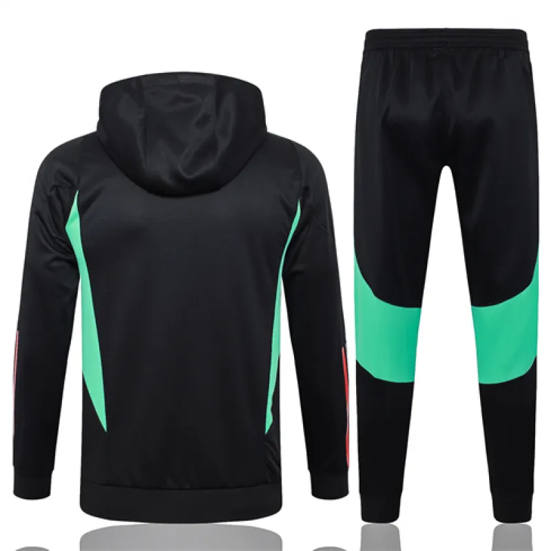 Manchester United Kids' Hooded Sports Suit 2024/25 Black