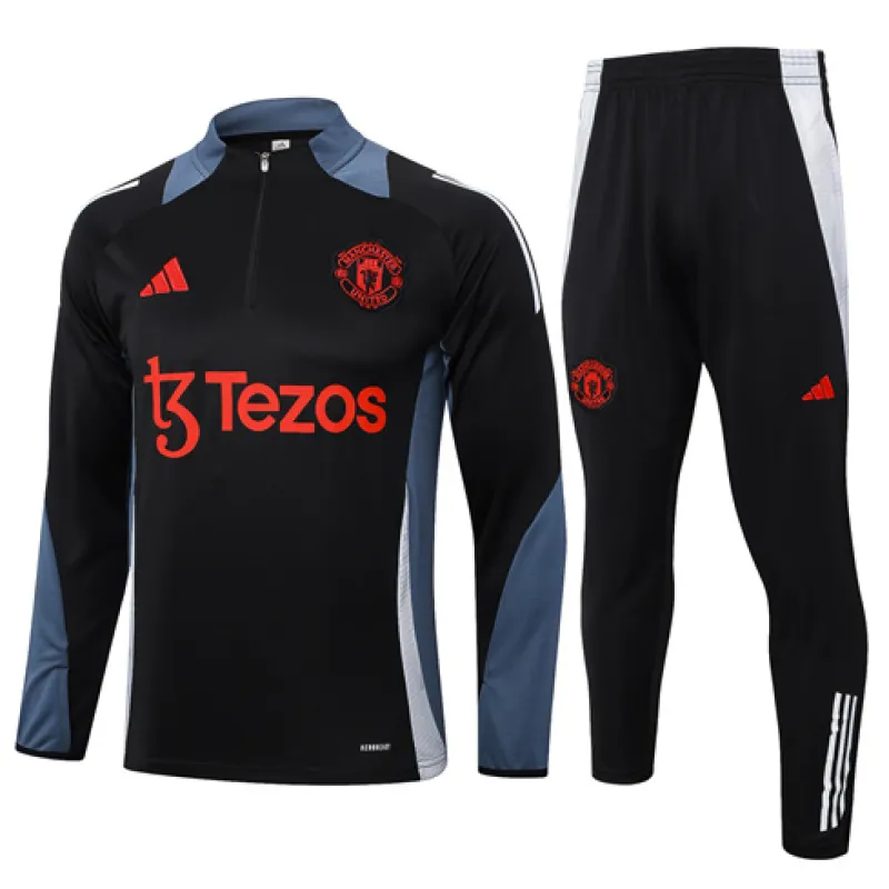 Manchester United Kids' Sports Suit 2024/25 Black