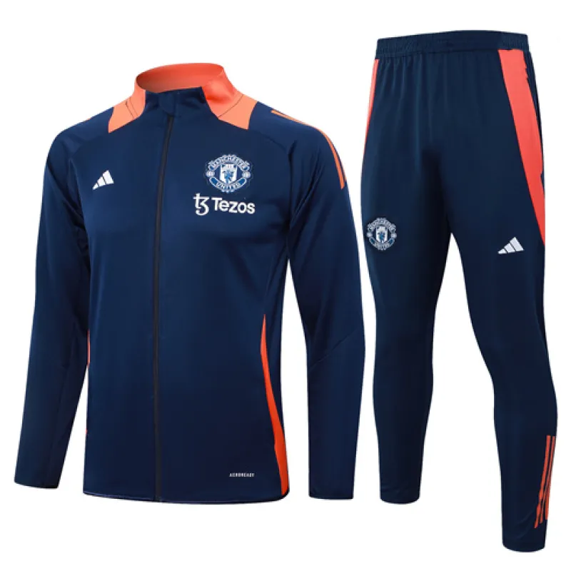 Manchester United Kids' Sports Jacket 2024/25 Blue