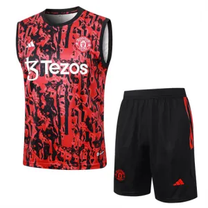 Manchester United Shorts and Vest Set 2024/25 Red
