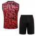 Manchester United Shorts und Weste Set 2024/25 Rot