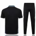 Maglia Polo di allenamento + Pantaloni di Manchester United 2024/25 Nero