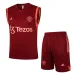 Manchester United Shorts und Weste Set 2024/25 Weinrot