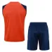 Jeu de short et de gilet de Manchester United 2024/25 Orange