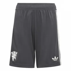 Manchester United 2024/25 Third Shorts - Black