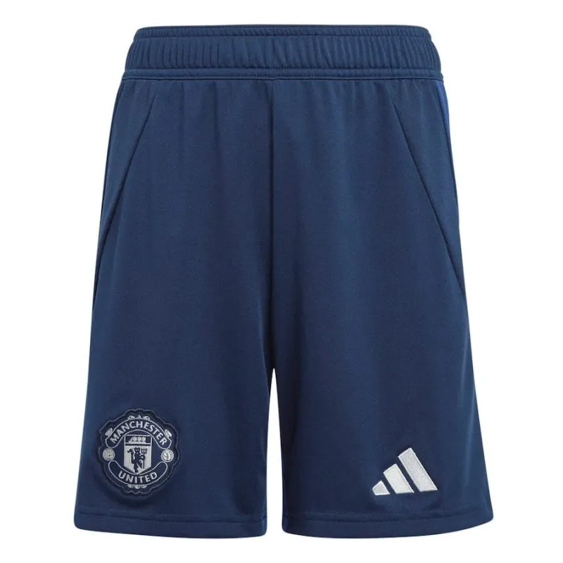 Set di maglia per bambini di trasferta di Manchester United con Rashford 2024/25 - Blu