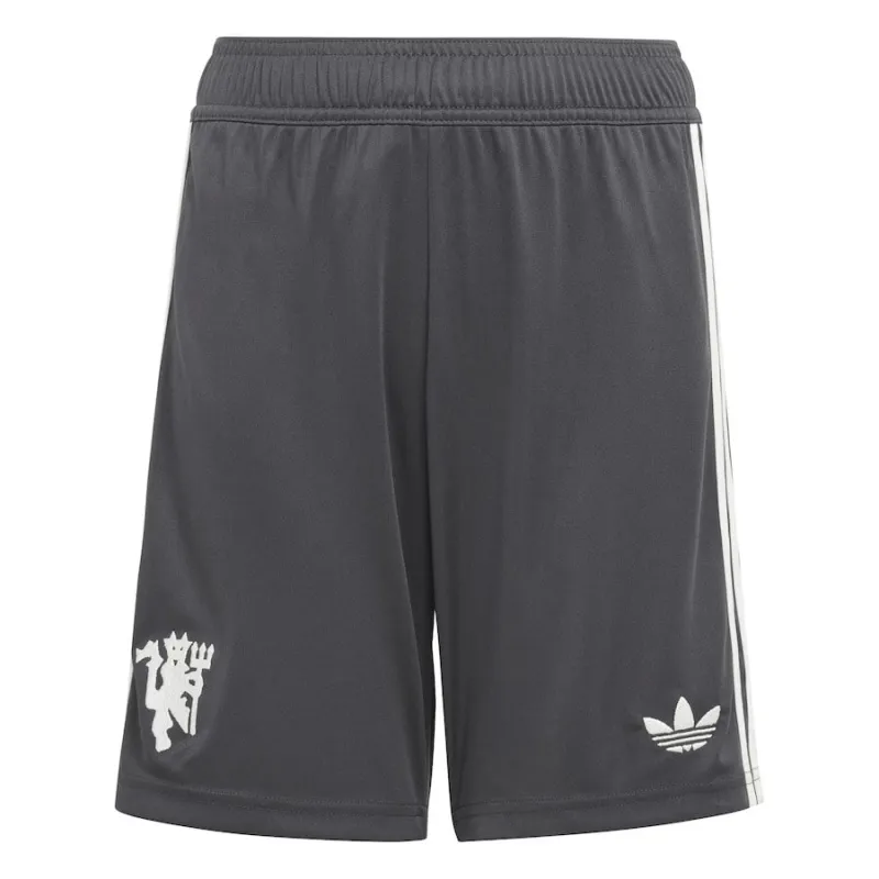 Set di terza maglia per bambini di Manchester United con Garnacho 2024/25 - Bianco