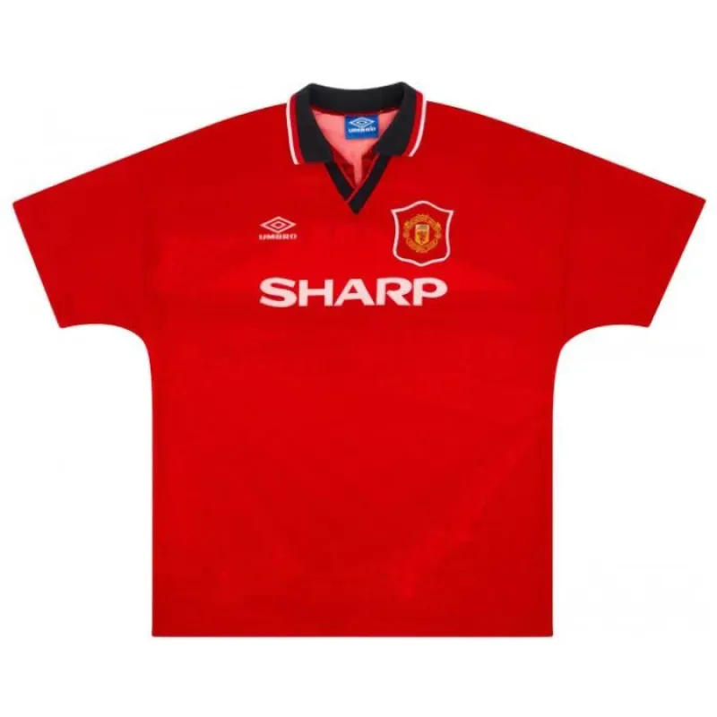 Beckham Manchester United Retro Jersey 1994-1996 Home - Red