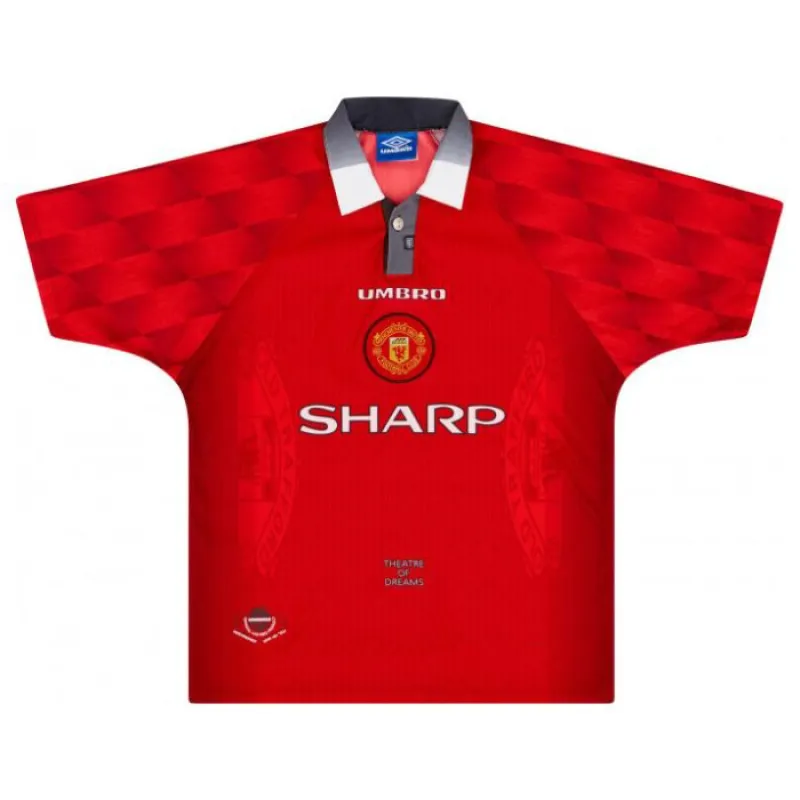 Beckham Manchester United Retro Jersey 1996-1998 Home - Red