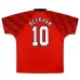 Beckham Manchester United Retro Jersey 1996-1998 Home - Red