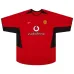 Maglia retro di Beckham per Manchester United, casa 2002-2004 - Rosso