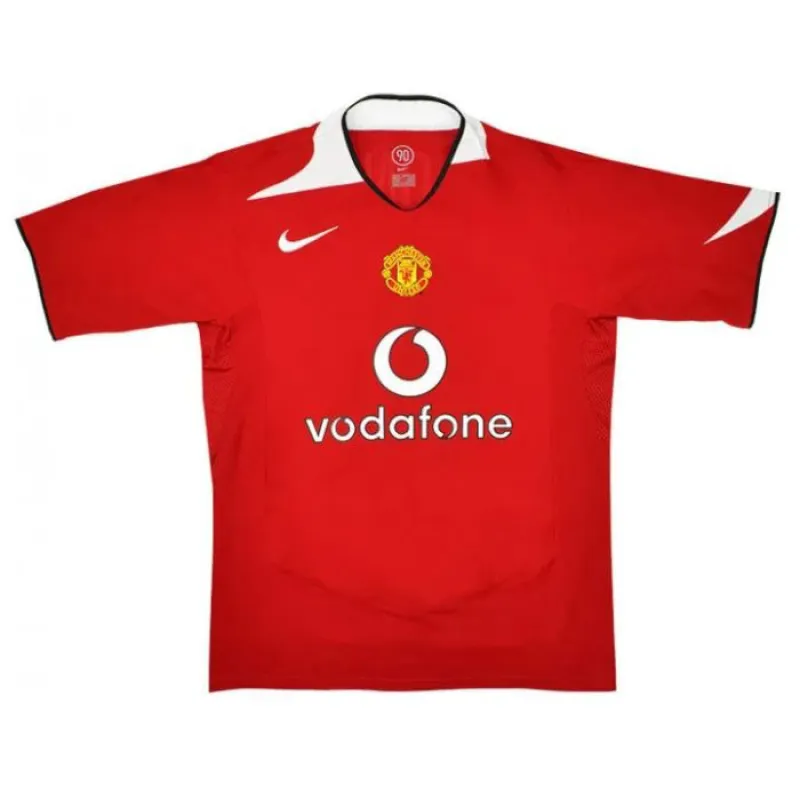 Cristiano  Ronaldo Manchester United Retro Jersey 2004-2006 Home - Red