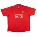 Camisa retro de Cristiano  Ronaldo de Manchester United, local 2007-2009 - Rojo