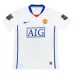 Maglia retro di Cristiano Ronaldo per Manchester United, trasferta 2008/09 - Bianca