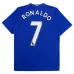 Terza maglia retro di Cristiano Ronaldo per Manchester United 2008/09 - Azzurro