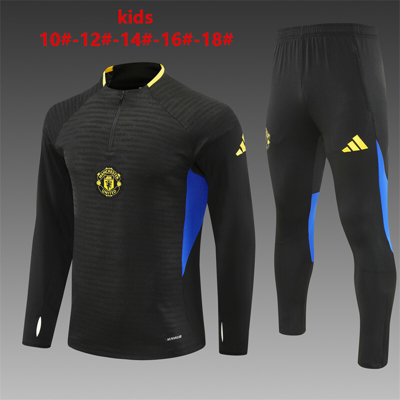Manchester United 2025/26 Kids Sports Set Black