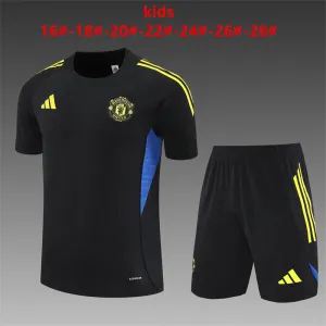 Manchester United 2025/26 Kids Training Set black