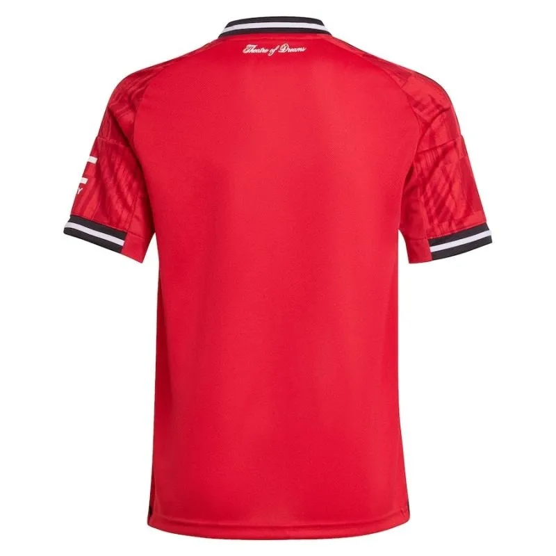 Manchester United Kids' 2025/26 Home Kit - Red