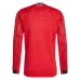 Manchester United 2025/26 Home Long-Sleeved Jersey - Red