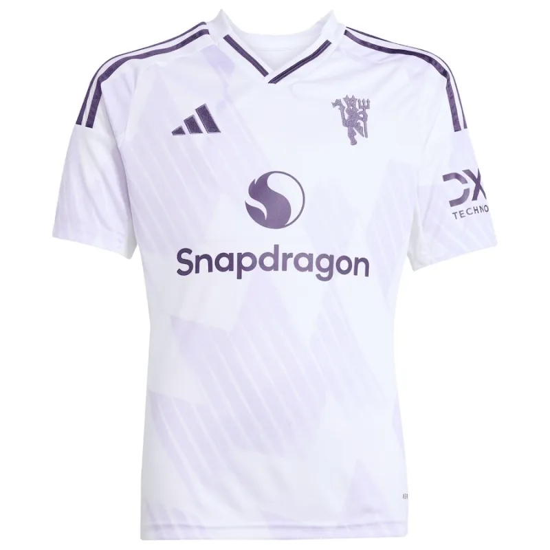 Maglia bambini in trasferta del Manchester United 2025/26 - Bianco