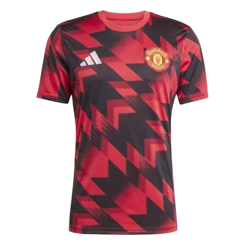 Maglia di pre-partita del Manchester United 2025/26 - Rosso
