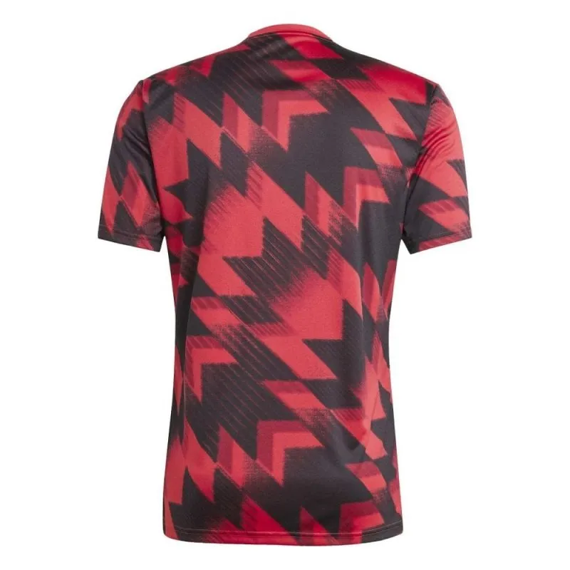 Maglia di pre-partita del Manchester United 2025/26 - Rosso