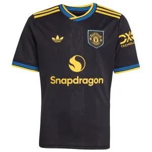 Manchester United 2025/26 Third Kids Jersey - Black