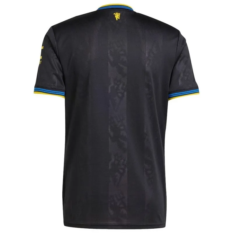 Manchester United 2025/26 Third Kids Kit Jersey - Black