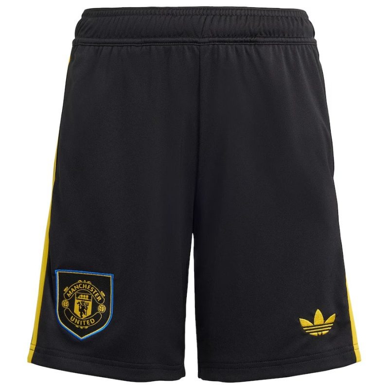 Manchester United 2025/26 Third Shorts - Black