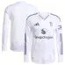 Manchester United 2025/26 Camiseta de visitante de manga larga - Blanca