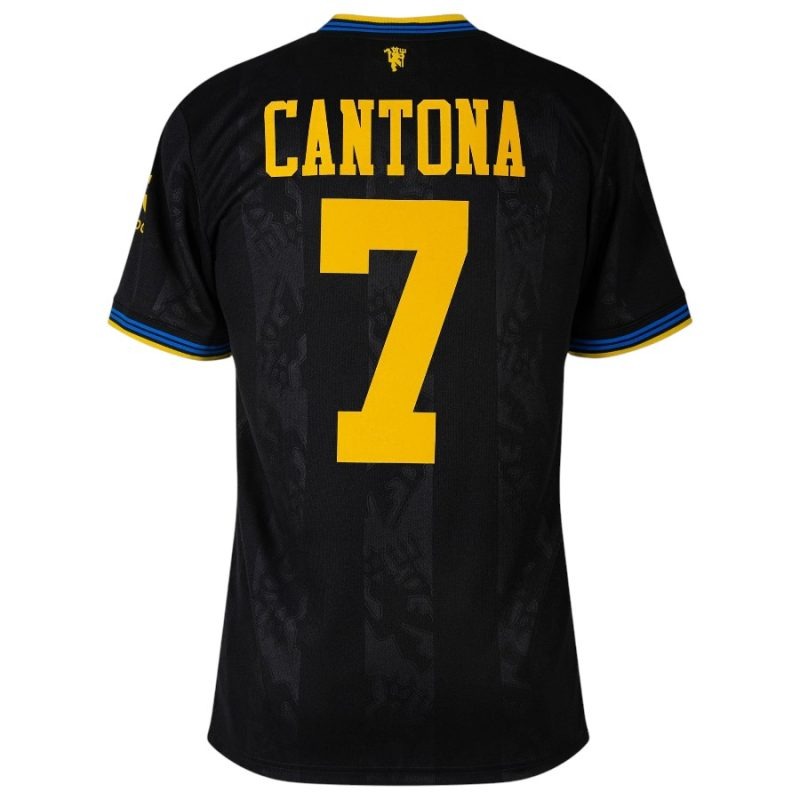 Manchester United CANTONA 2025/26 Third Jersey - Black