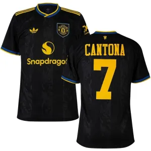 Manchester United CANTONA 2025/26 Third Jersey - Black