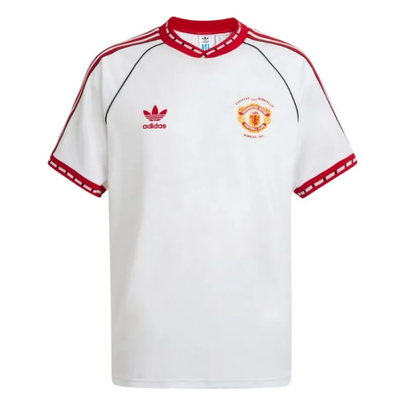 Manchester United 1991 Retro Away Jersey - White