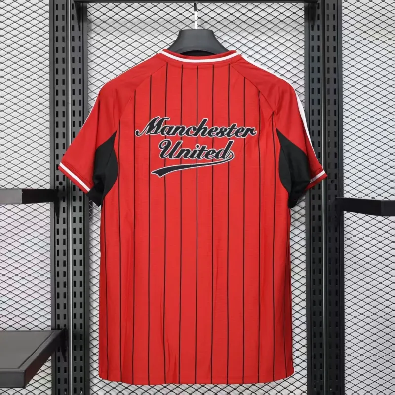 Manchester United 2025/26 Baseball Edition Player Jersey - Red