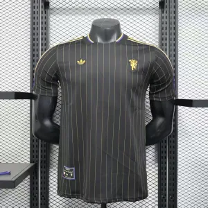 Manchester United 2025/26 Casual Edition Player Jersey - Black