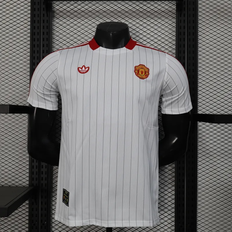 Manchester United 2025/26 Casual Edition Player Jersey - White