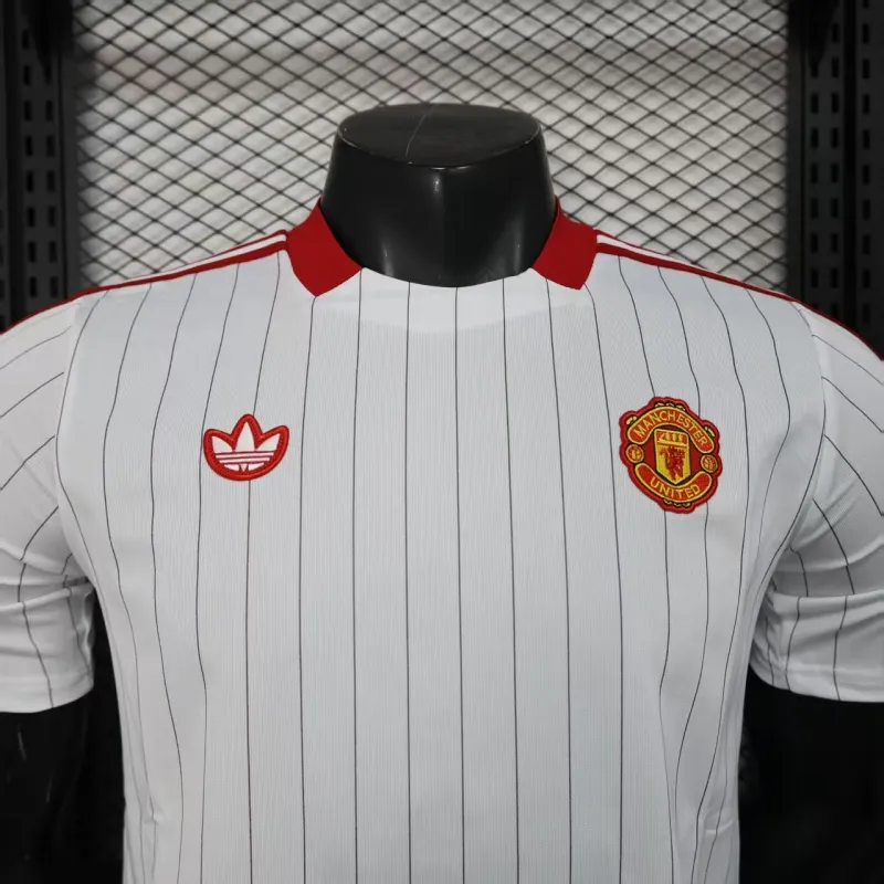 Manchester United 2025/26 Casual Edition Player Jersey - White